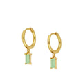 Pendientes Siena Ópalo verde