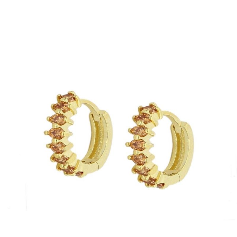 Pendientes Rome Champagne