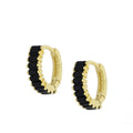 PENDIENTES MINI ARITOS BLACK