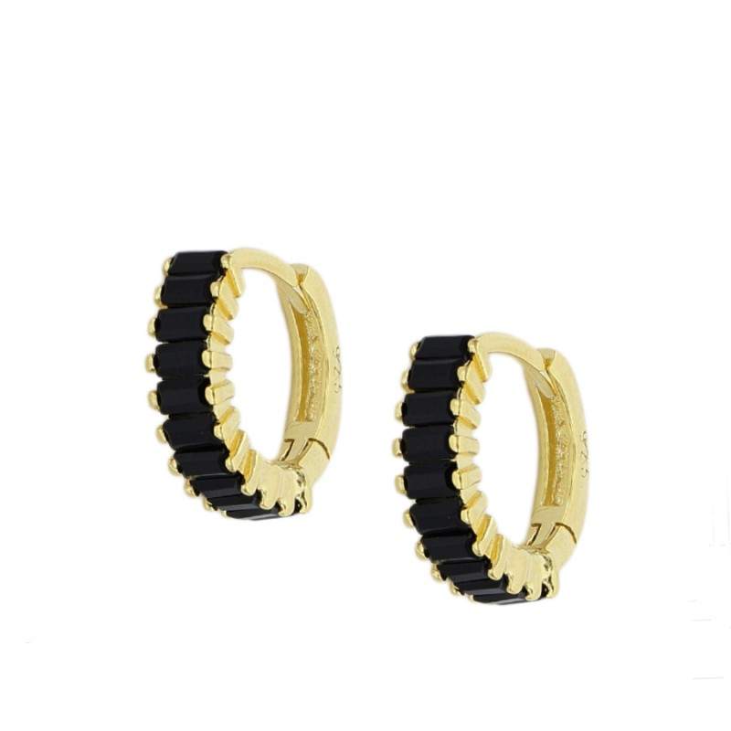 PENDIENTES MINI ARITOS BLACK