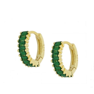 PENDIENTES MINI ARITOS GREEN