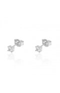 PENDIENTES MINI CIRCONITA SILVER