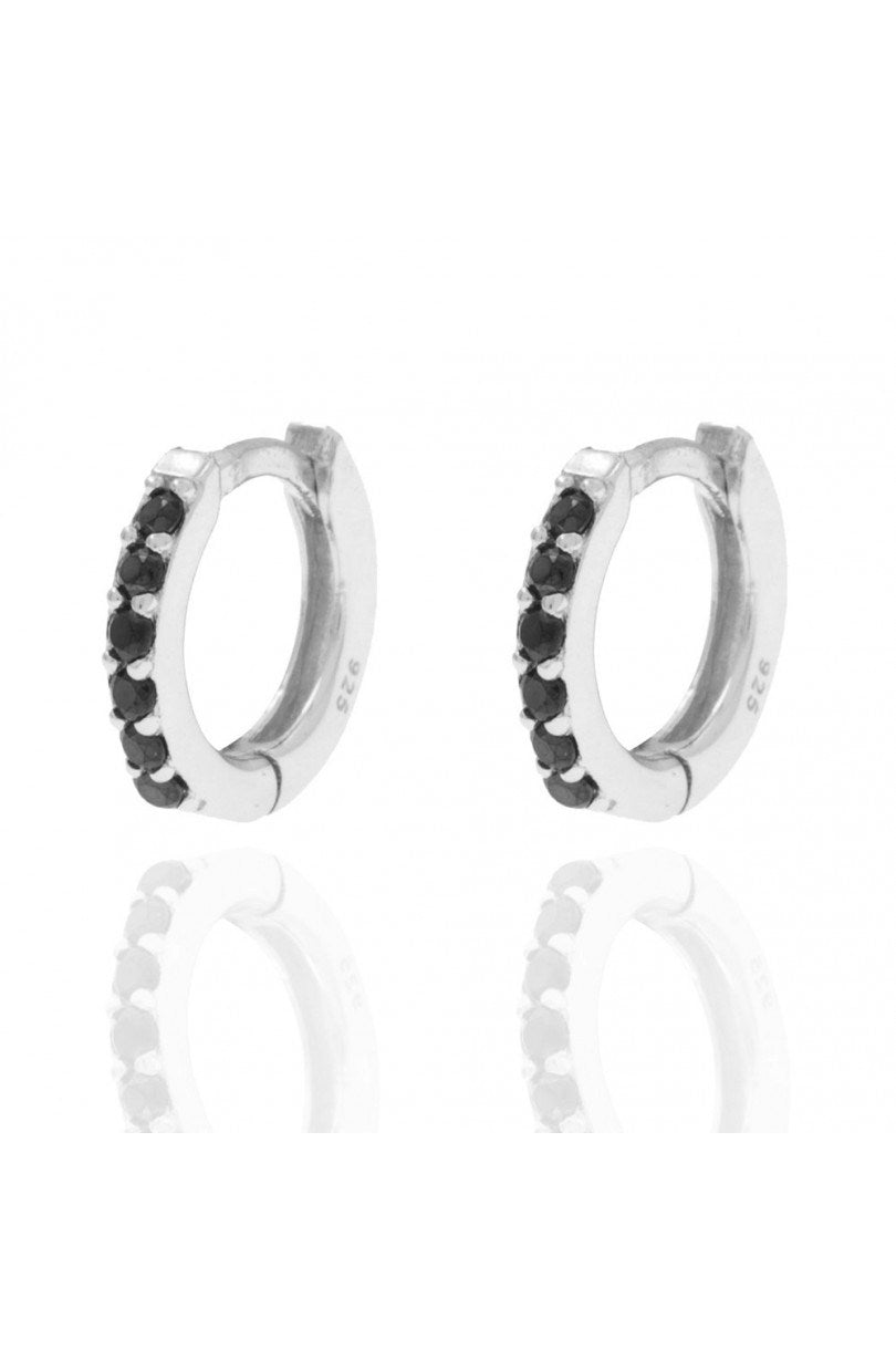 PENDIENTES NIGHT SILVER