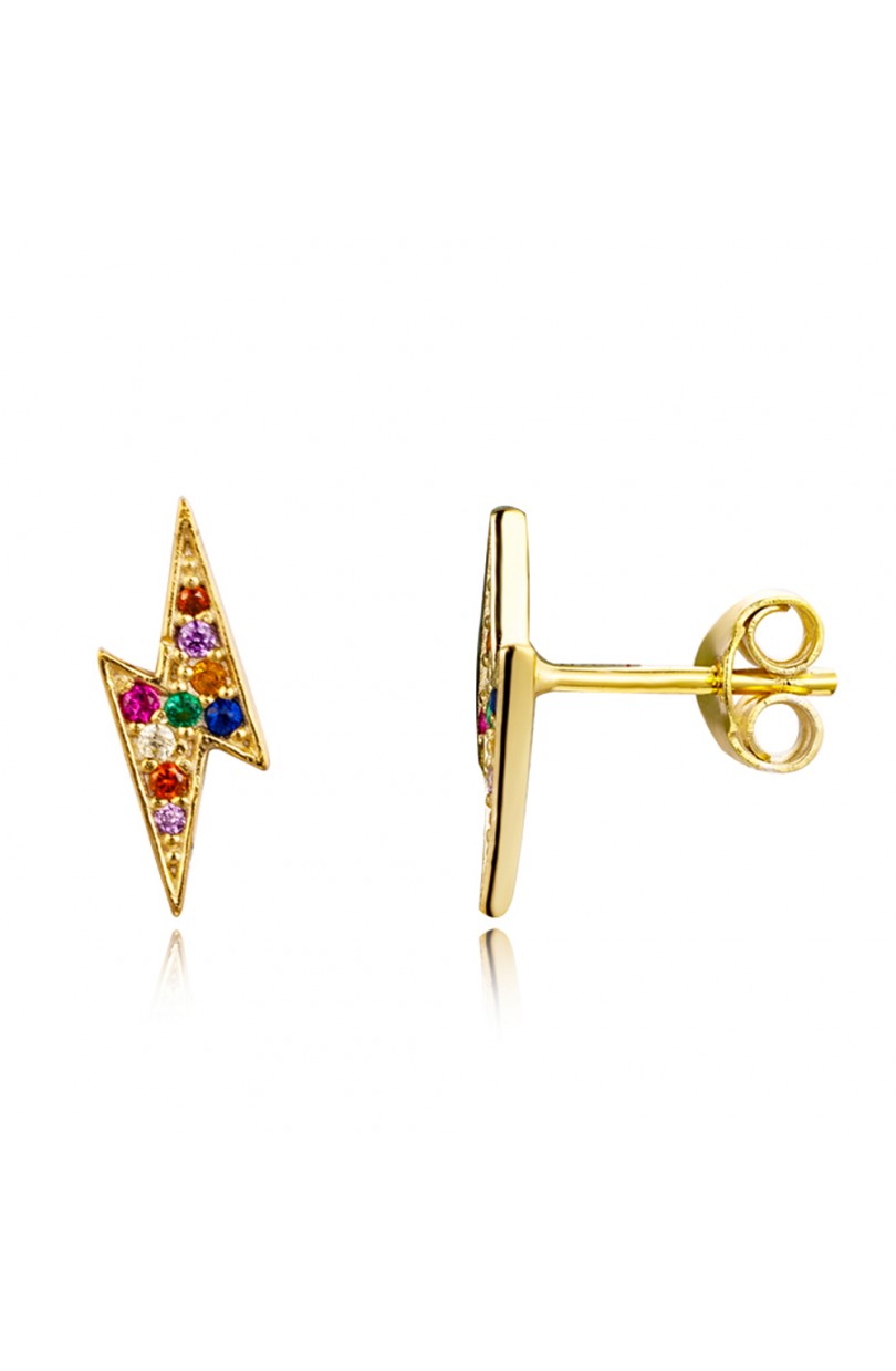 PENDIENTES RAYO IRIS