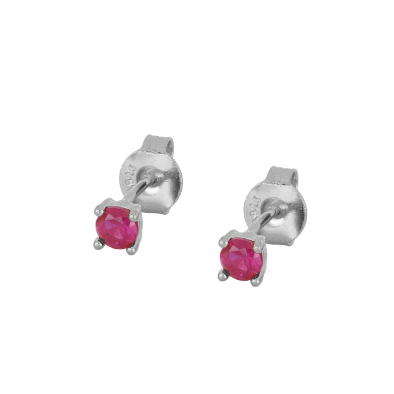 Pendientes mini circonita colors