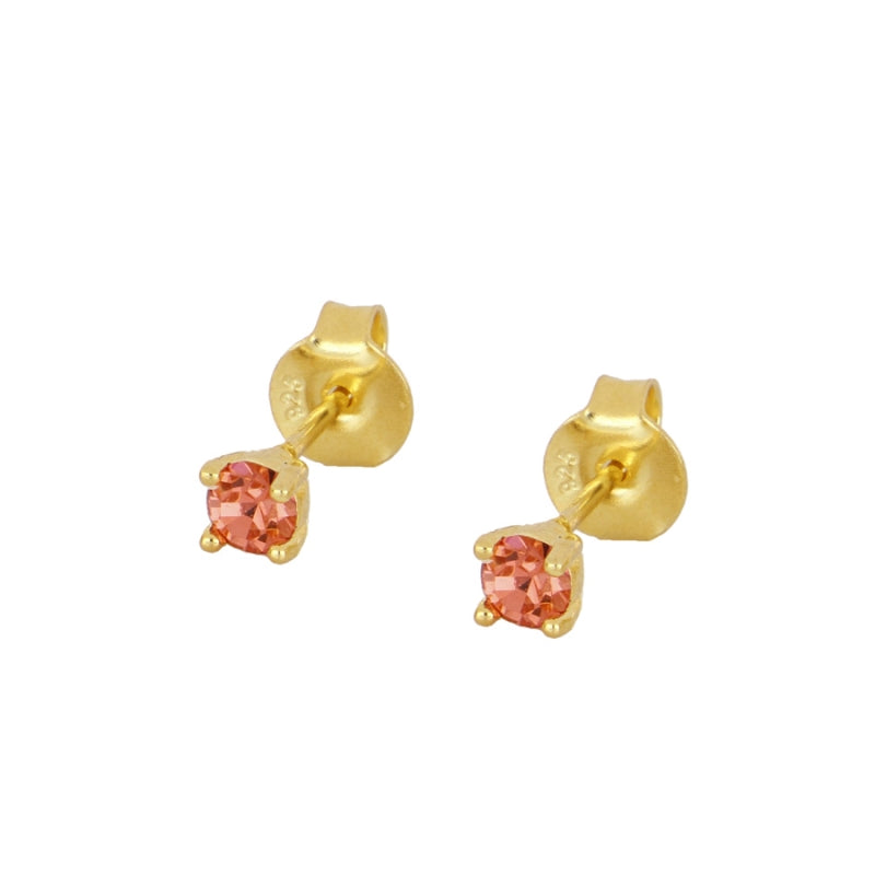 Pendientes mini circonita colors