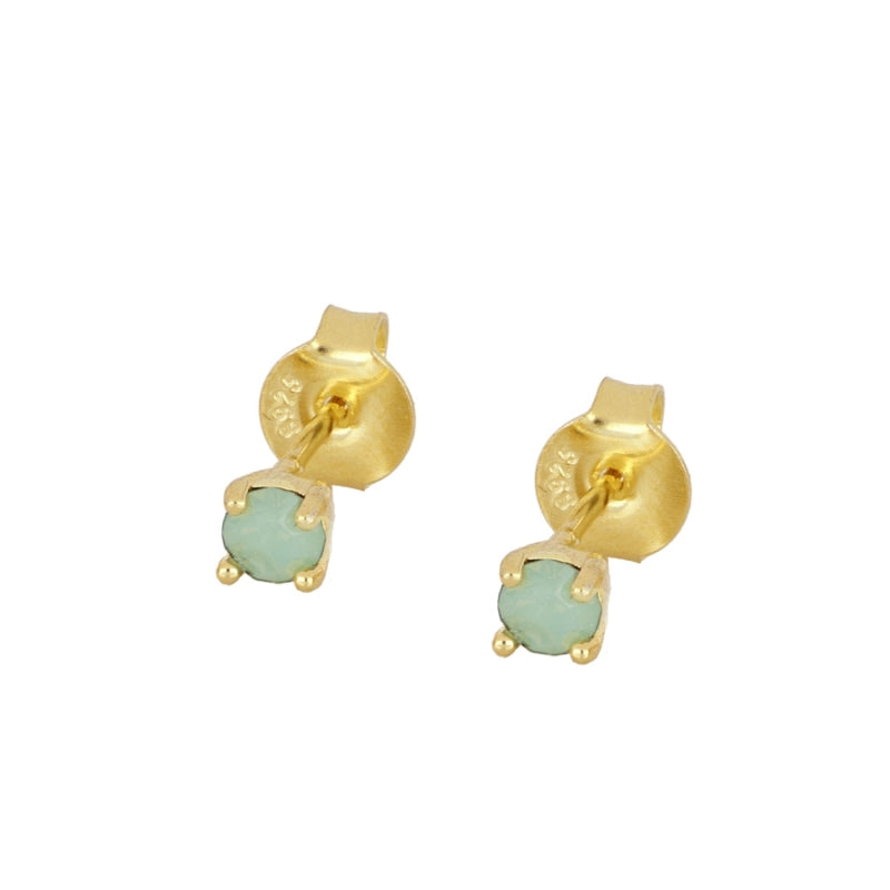 Pendientes mini circonita colors