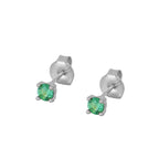 Pendientes mini circonita colors
