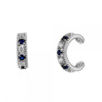 EARCUFF ZAFIRO SILVER