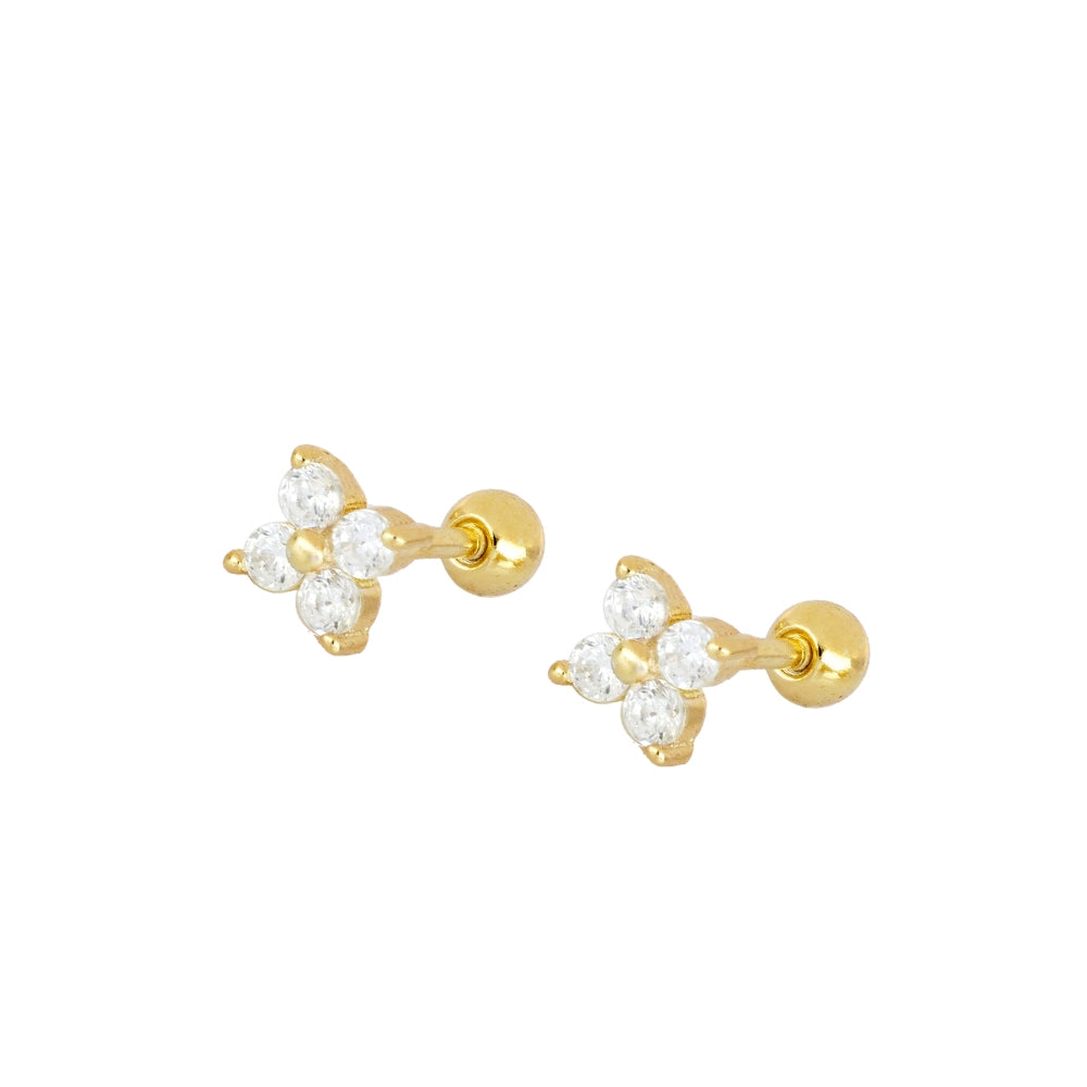 Piercing flower white