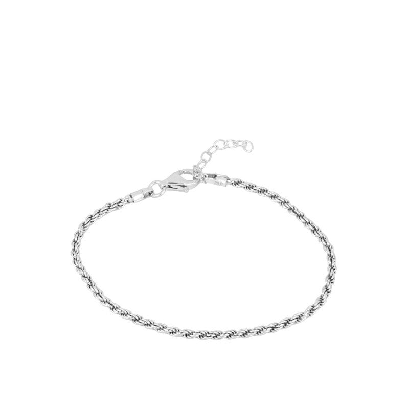 PULSERA ROPE SILVER