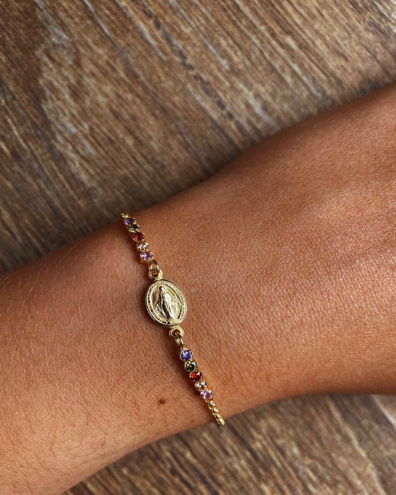 Pulsera Virgen de la Milagrosa Iris