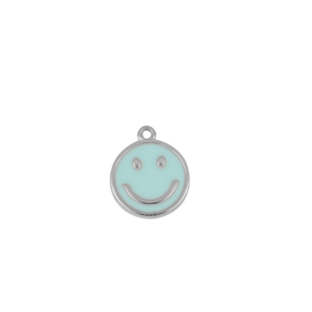Charm Smile enamel turquesa